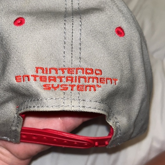 Nintendo Gray and Red NES Controller Cap one size fits most - Picture 4 of 8